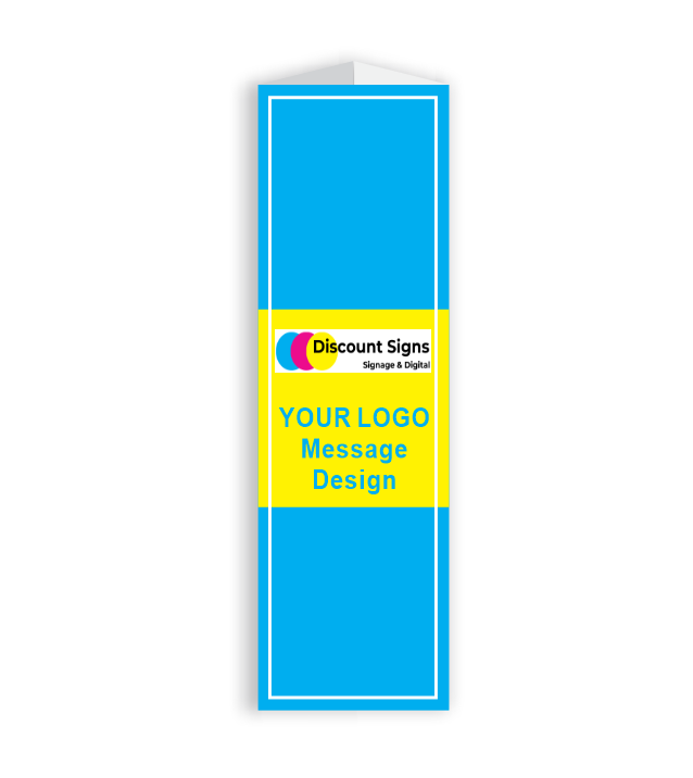 Bollard Signs/Covers 270x1000mm (PAIR)