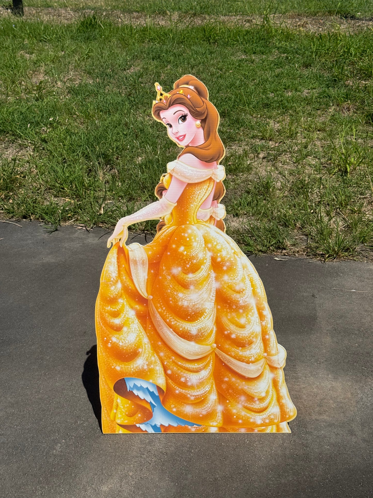 Customised corflute cutouts