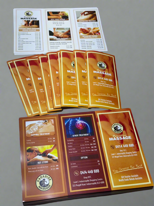 Brochures (Folded) Trifold/Half Fold