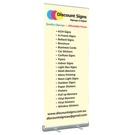 Standard Pull Up Banner 850x2000mm