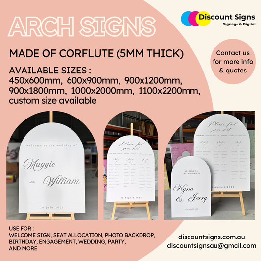 Arch Signs Custom