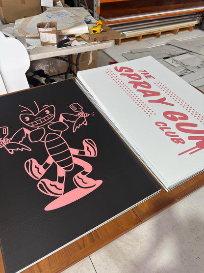 12x 300x450mm Corflute Prints - FREE DELIVERY SOUTH EAST QUEENSLAND - SPECIAL OFFER