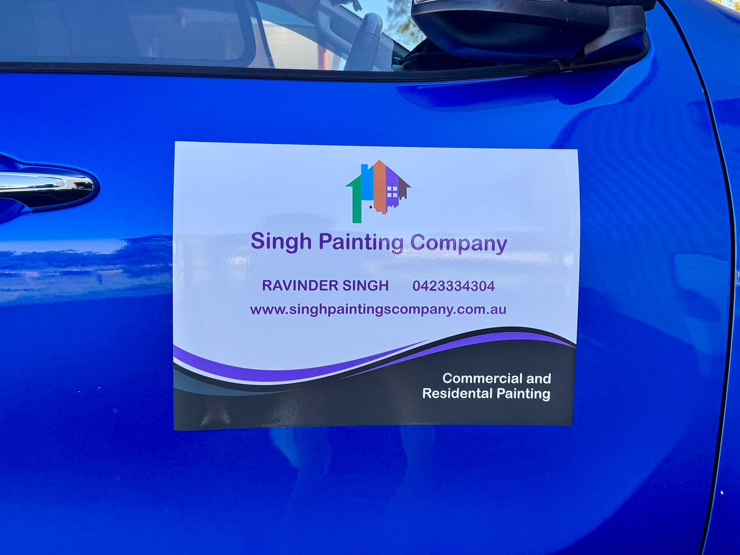 Magnetic Signs - Suitable for Car / Van / UTE / Trucks / BUS / Trailers