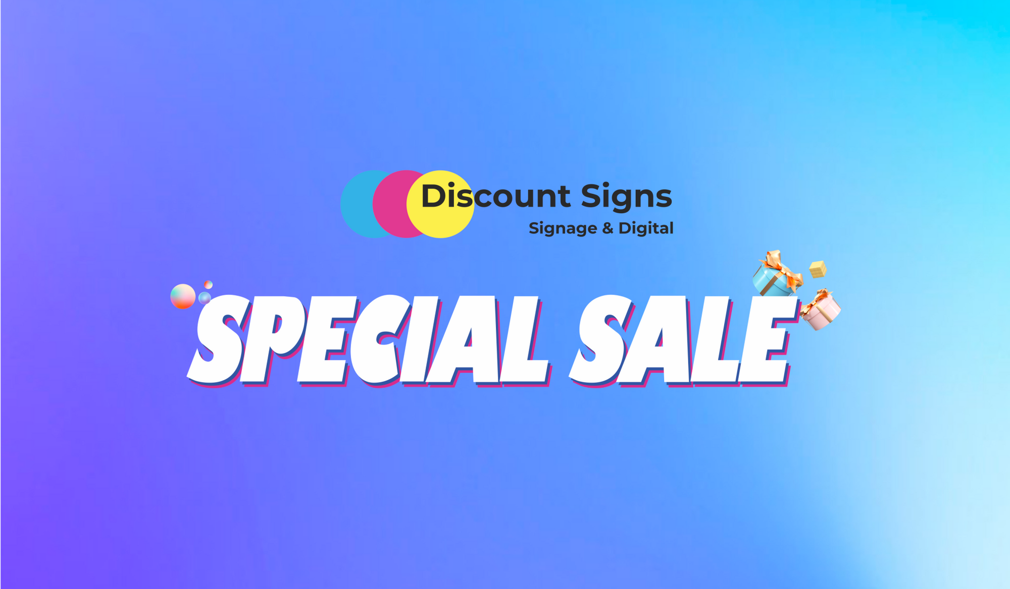 Discount Signs